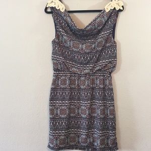 Peppermint off the Shoulder Dress-Size M